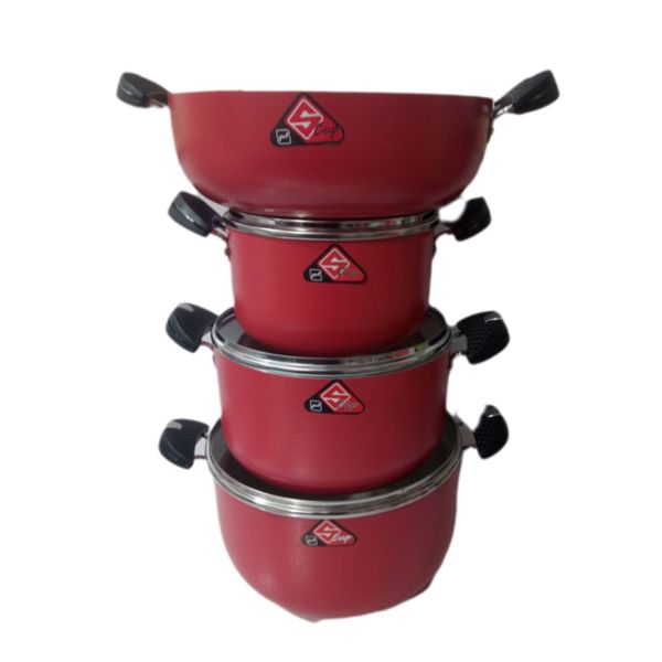 سرویس قابلمه گرانیتی (نچسب)7 پارچه اسکاپ